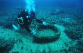 Atlit Yam, Israel, submarine excavations