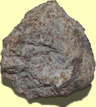 pieve of meteorite of L'Aigle
