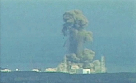 Fukushima reactor explosion