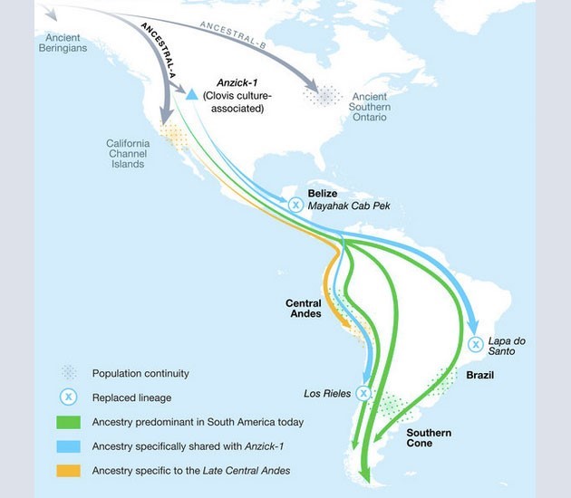 america human settlement map