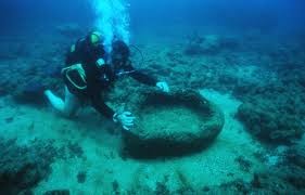 Atlit Yam, Israel, submarine excavations