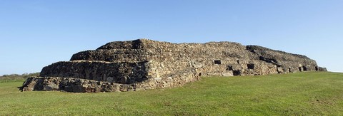 cairn of barnenez, brittany, france