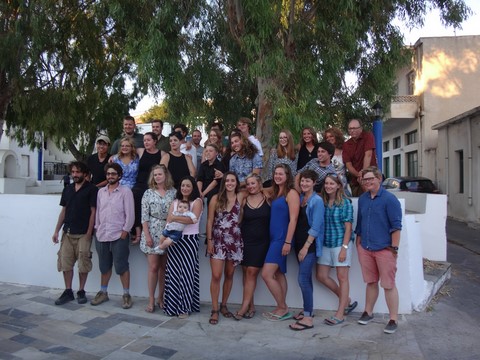 The Stelida Neanderthal Archaeological Project (SNAP) team on Naxos (2016)