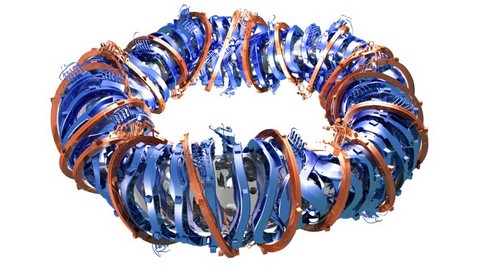 Wendelstein 7-X magnet ring Max-Planck Institute Greifswald Germany